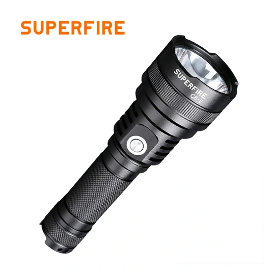 mini zoom usb rechargeable flashlight