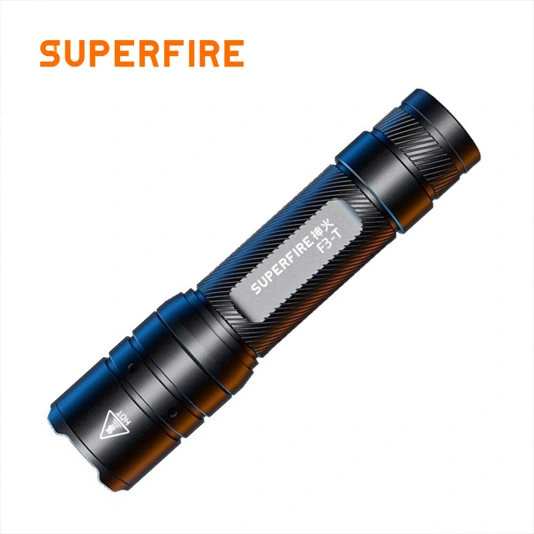 SUPERFIRE F3-T 600 люмен телескопический зум фонарик тактический