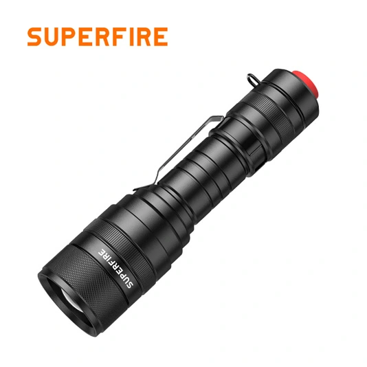 SUPERFIRE F5 1100 люмен масштабируемый тактический фонарик