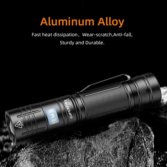 rechargeable tactical led flashlight