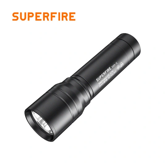 SUPERFIRE S33-C 209 люмен яркий тактический карманный фонарик