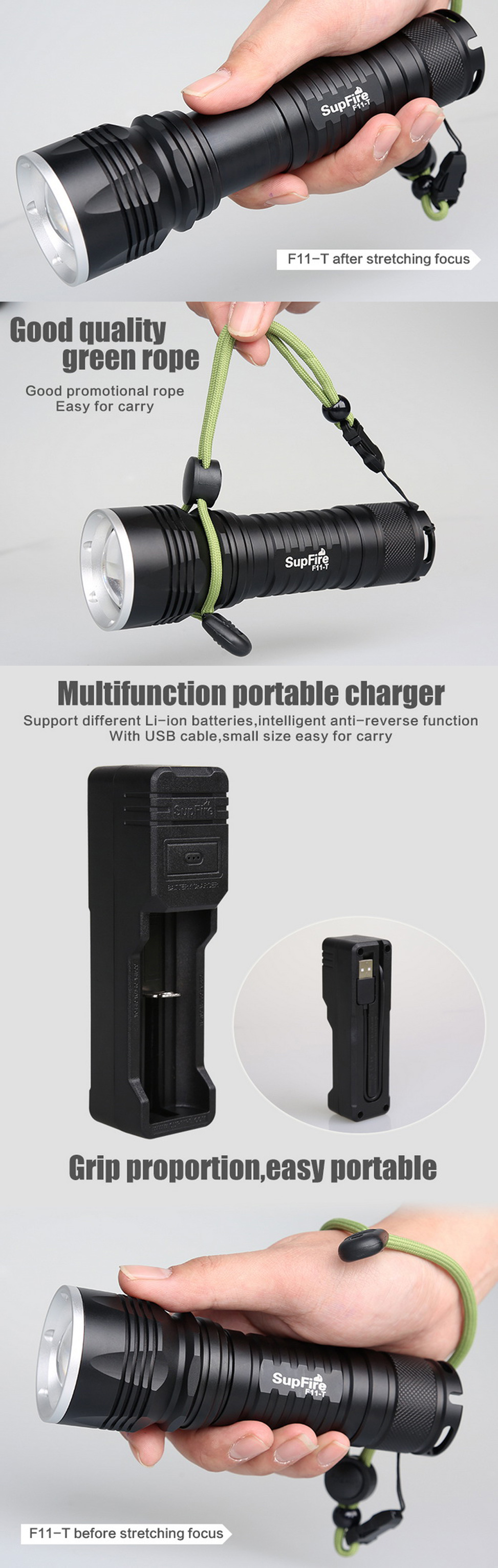 cree military flashlight