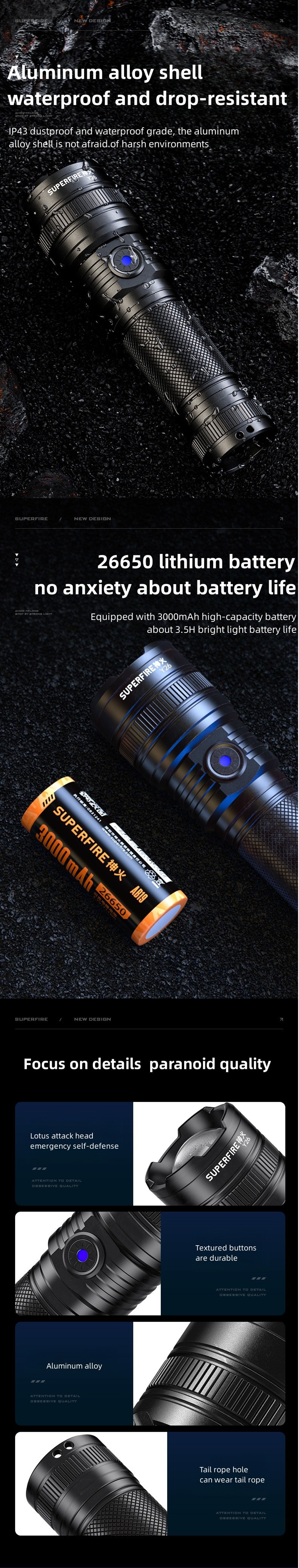 torch focus light