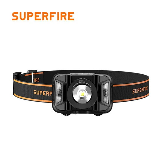 Налобный фонарь с датчиком SUPERFIRE HL18