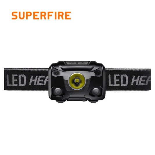 Налобный фонарь с датчиком движения SUPERFIRE HL78 250 люмен