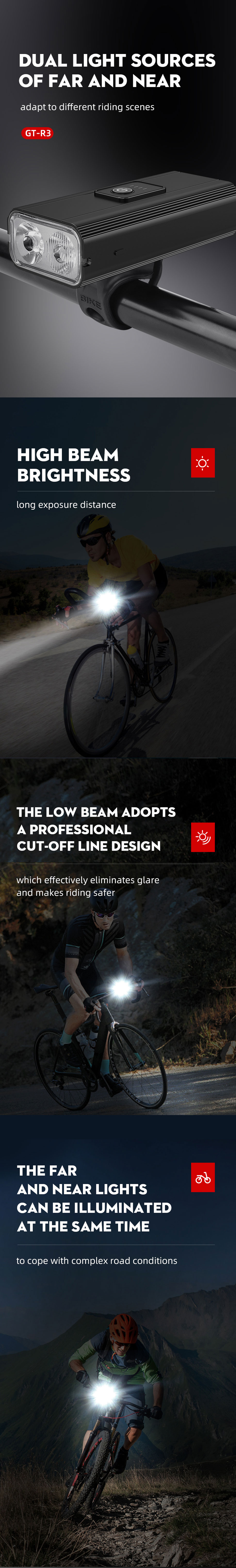 high lumen bike headlight