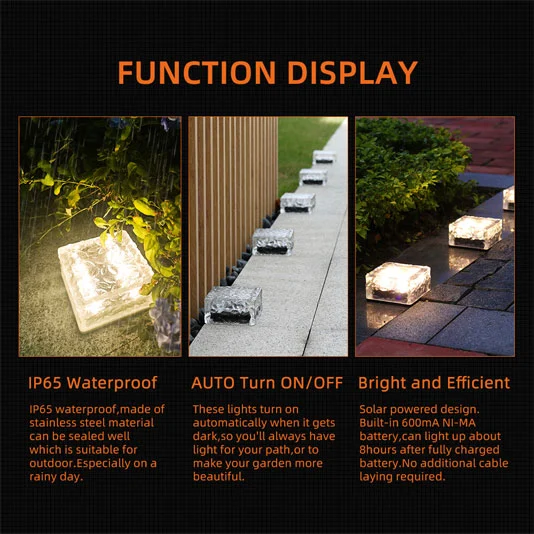 types of solar garden lights