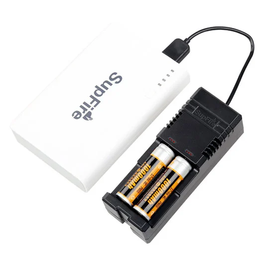 SUPERFIRE AC28 USB зарядное устройство для аккумулятора