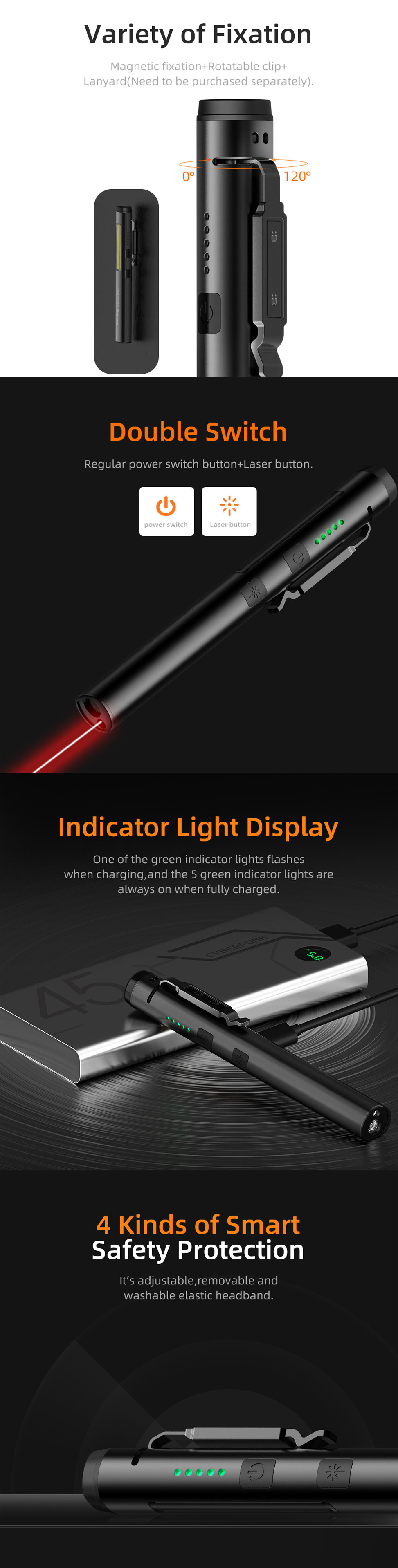 mini laser light with different pattern