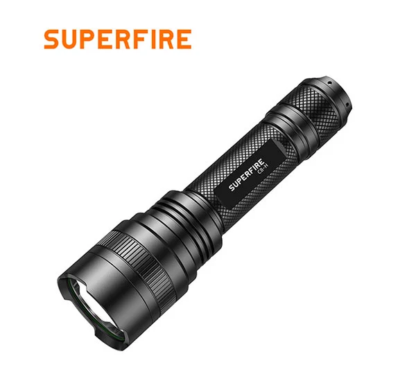 SUPERFIRE C8-H 1200 люмен перезаряжаемый тактический фонарик