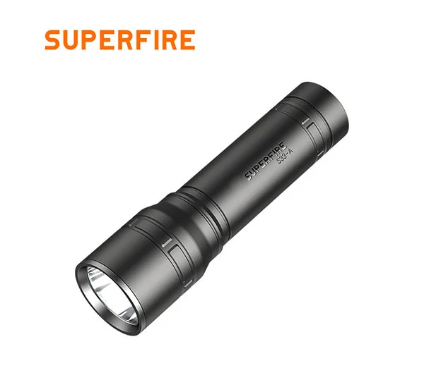 SUPERFIRE S33-A 125 люмен мини тактический фонарик USB аккумуляторная