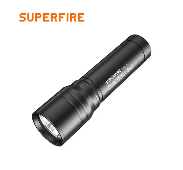 SUPERFIRE S33-C 209 люмен яркий тактический карманный фонарик