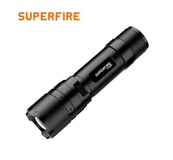 SUPERFIRE F3-XPE Карманный тактический фонарик 260 люмен