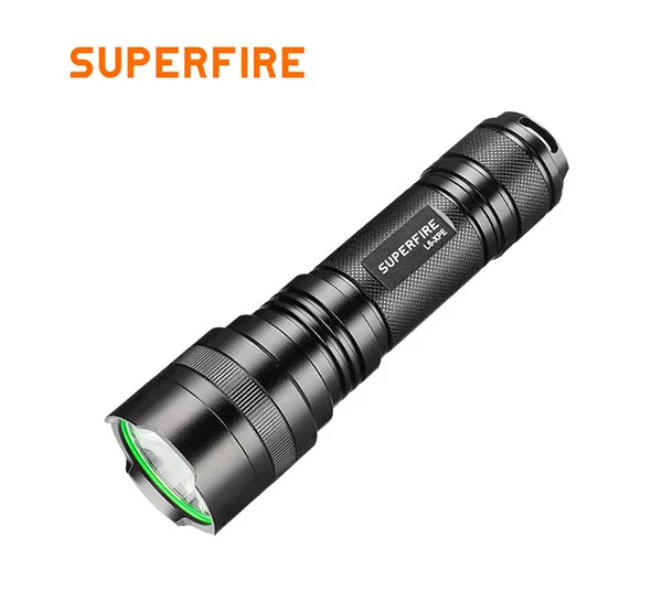 Тактический фонарик SUPERFIRE L6-XPE 300 люмен для правоохранительных органов