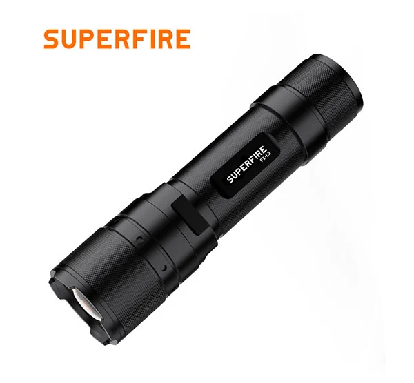 SUPERFIRE F3-L2 570 люмен телескопический светодиодный фонарик тактический фонарик