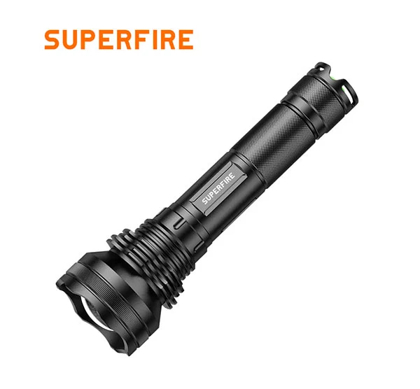 SUPERFIRE L3-P90 2700 люмен 36 Вт масштабируемый светодиодный перезаряжаемый фонарик