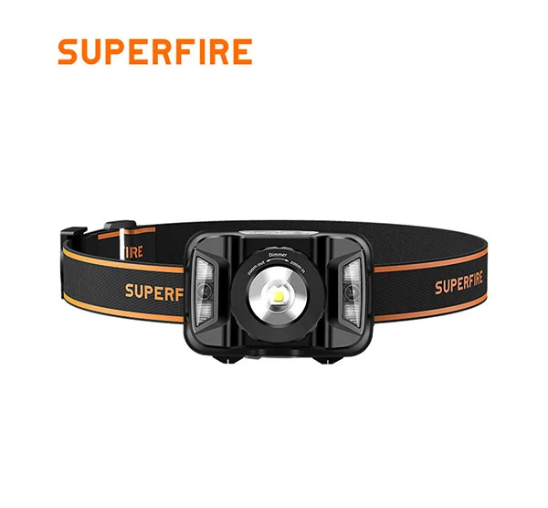 Налобный фонарь с датчиком SUPERFIRE HL18