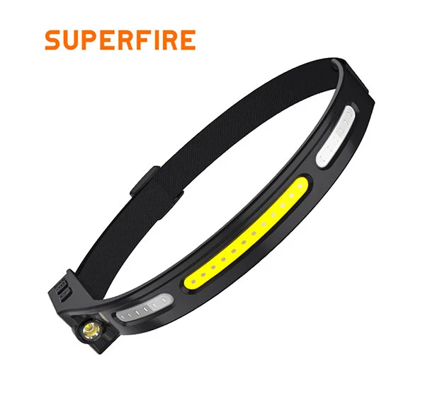 Перезаряжаемые светодиодные фары SUPERFIRE HL76 Cob