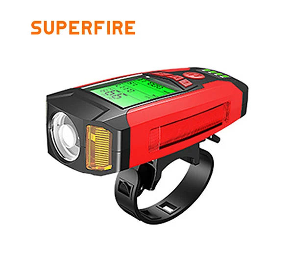 SUPERFIRE BM01 Велосипедный фонарь с рожком