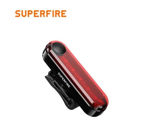 SUPERFIRE BTL01 Перезаряжаемый велосипедный задний фонарь