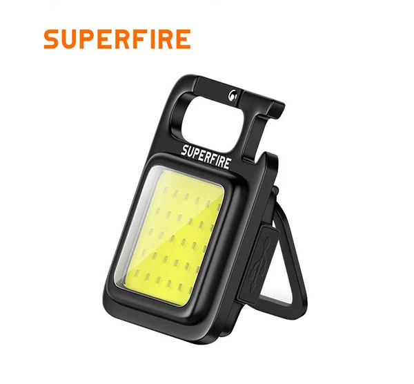 SUPERFIRE MX16 COB Брелок Рабочий Свет