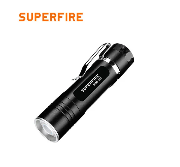 SUPERFIRE UV03 365nm 3w ручной УФ-фонарик