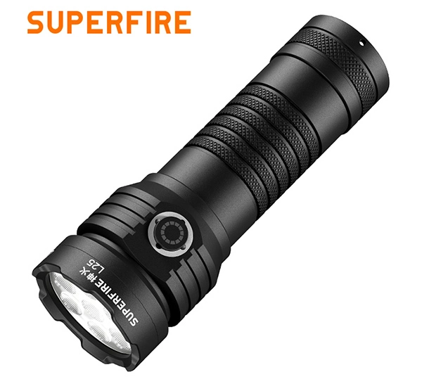 Фонарик SUPERFIRE L25 с высоким люмнесом