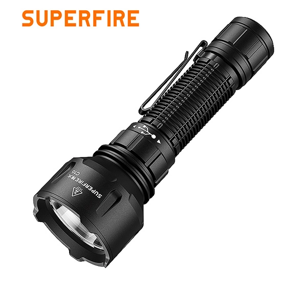 Фонарик высокой мощности SUPERFIRE C16