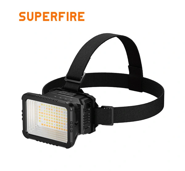 Светодиодный налобный фонарь SUPERFIRE FL01 100