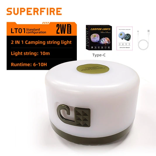 SUPERIFER LT01 Струнный свет для кемпинга